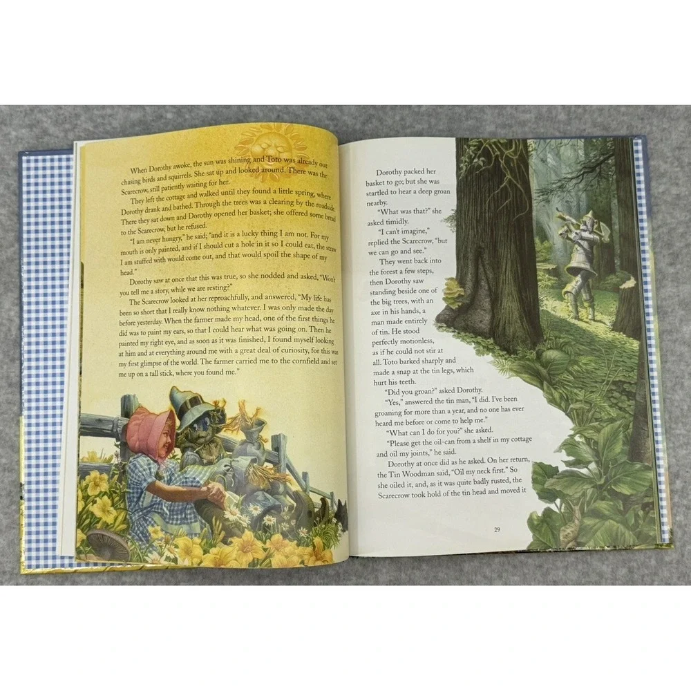 The Wizard of OZ by L. Frank Baum Illustrated by Charles Santore, Hardcover